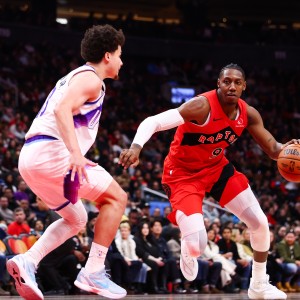 巴雷特21分马尔卡宁27+11 猛龙主场送爵士6连败